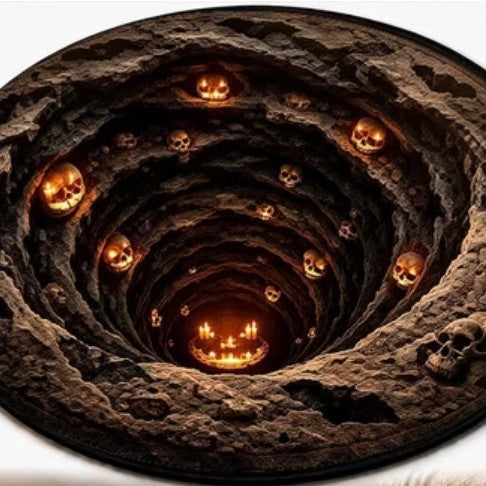 3D Eye-Themed Area Rug for Home Decor