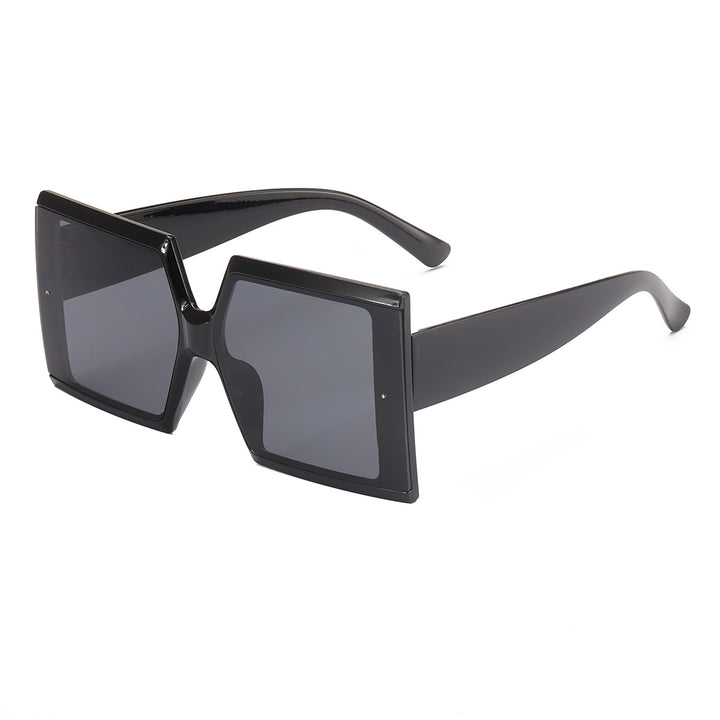 Ladies oversized sunglasses with trendy leopard print Stornfield