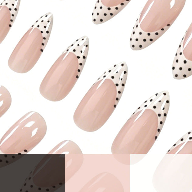 Artistic Polka Dot Nail Art Extensions Stornfield