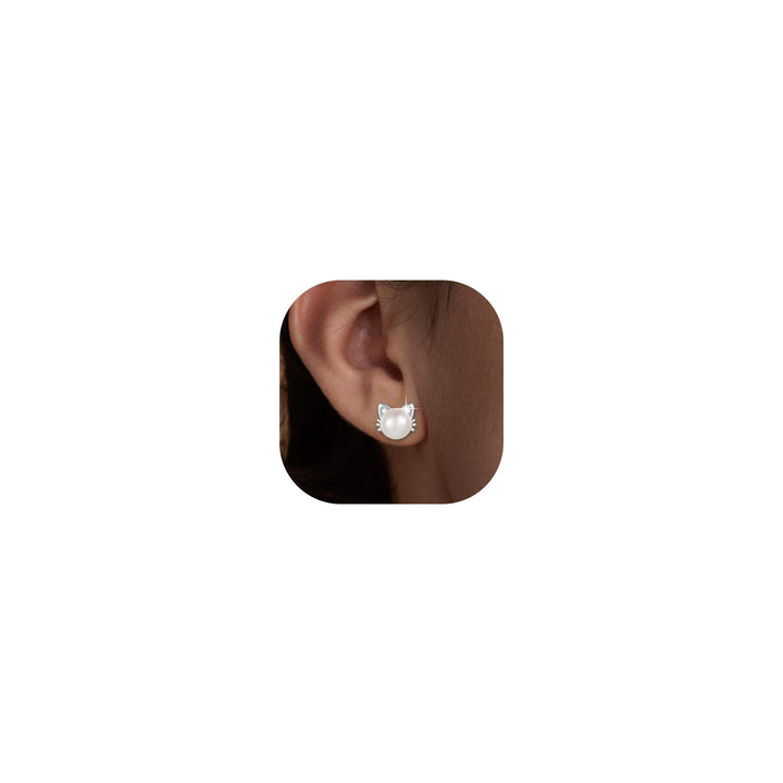 Playful Cat Dangle Earrings Stornfield