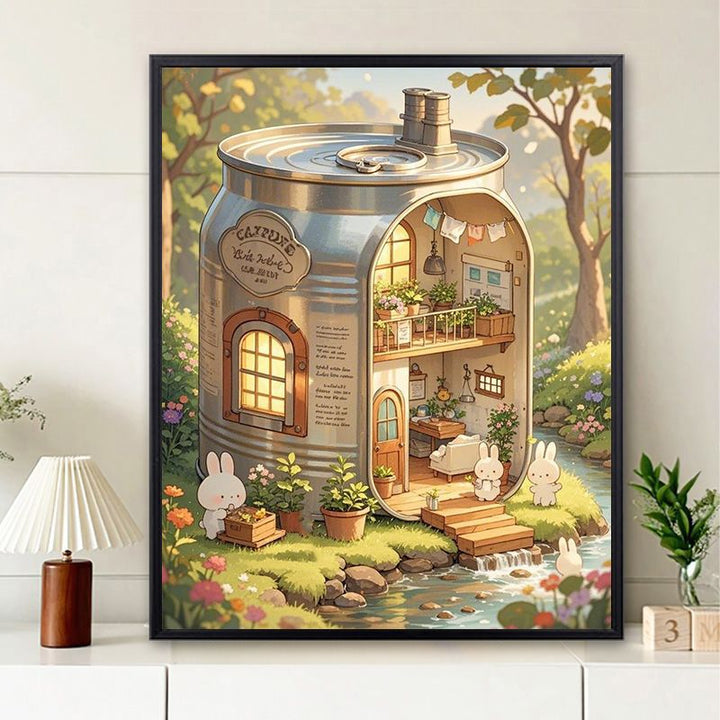 Whimsical Home Illustration Wall Art Stornfield