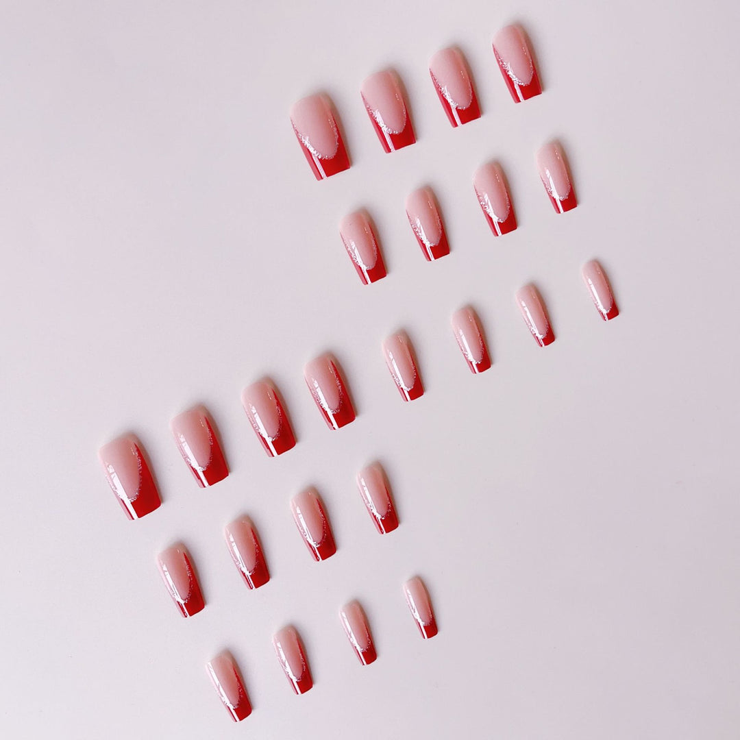 Acrylic nail set with elegant design and glamorous accents Stornfield