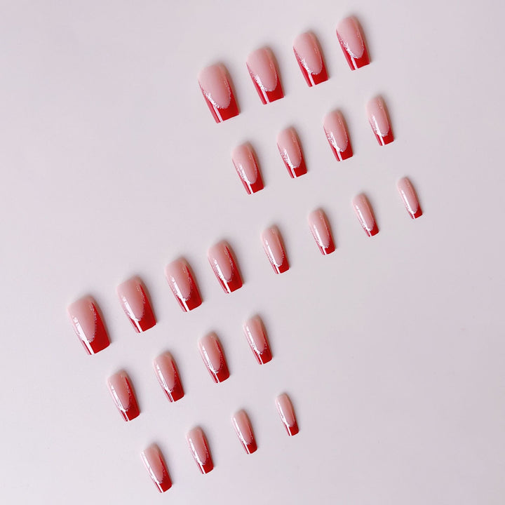 Acrylic nail set with elegant design and glamorous accents Stornfield