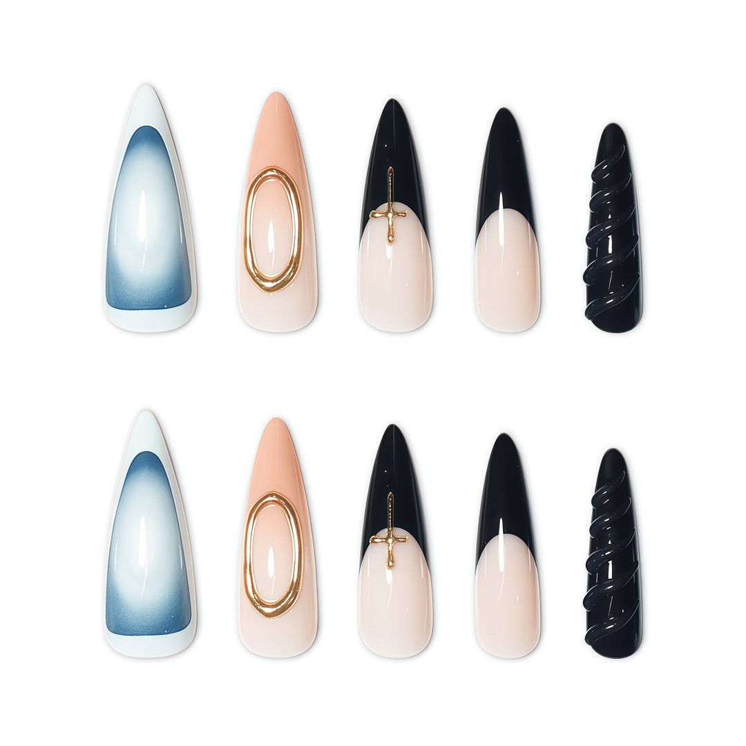 Premium Stiletto Nail Art Extensions Stornfield