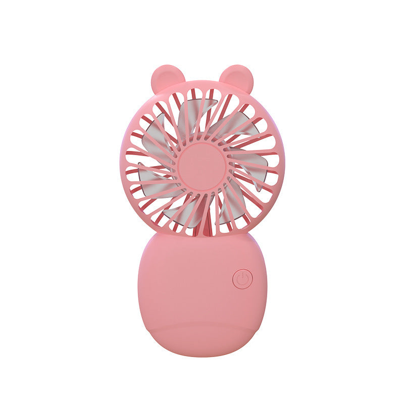 Women Portable Mini Fan with Cute Animal Design Stornfield