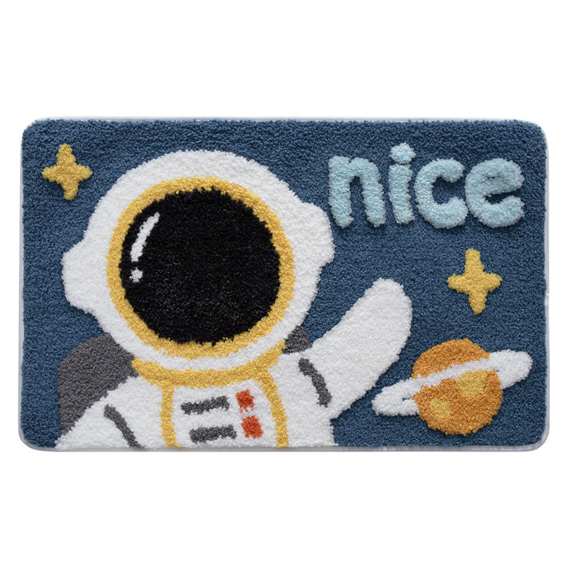 Fun Astronaut-Themed Entry Mat Stornfield
