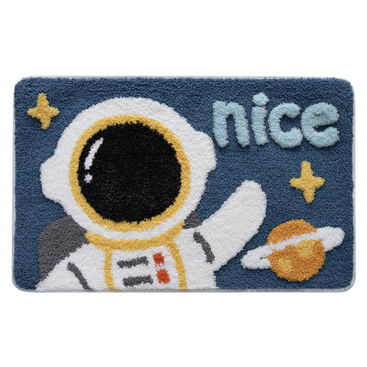 Fun Astronaut-Themed Entry Mat Stornfield