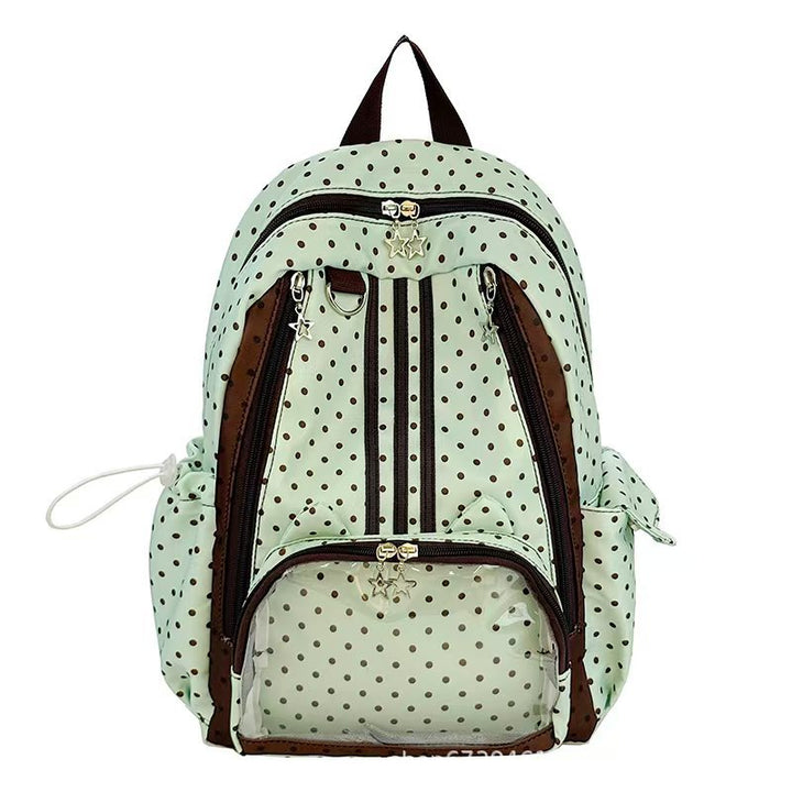 Girls Playful Polka Dot Backpack Stornfield