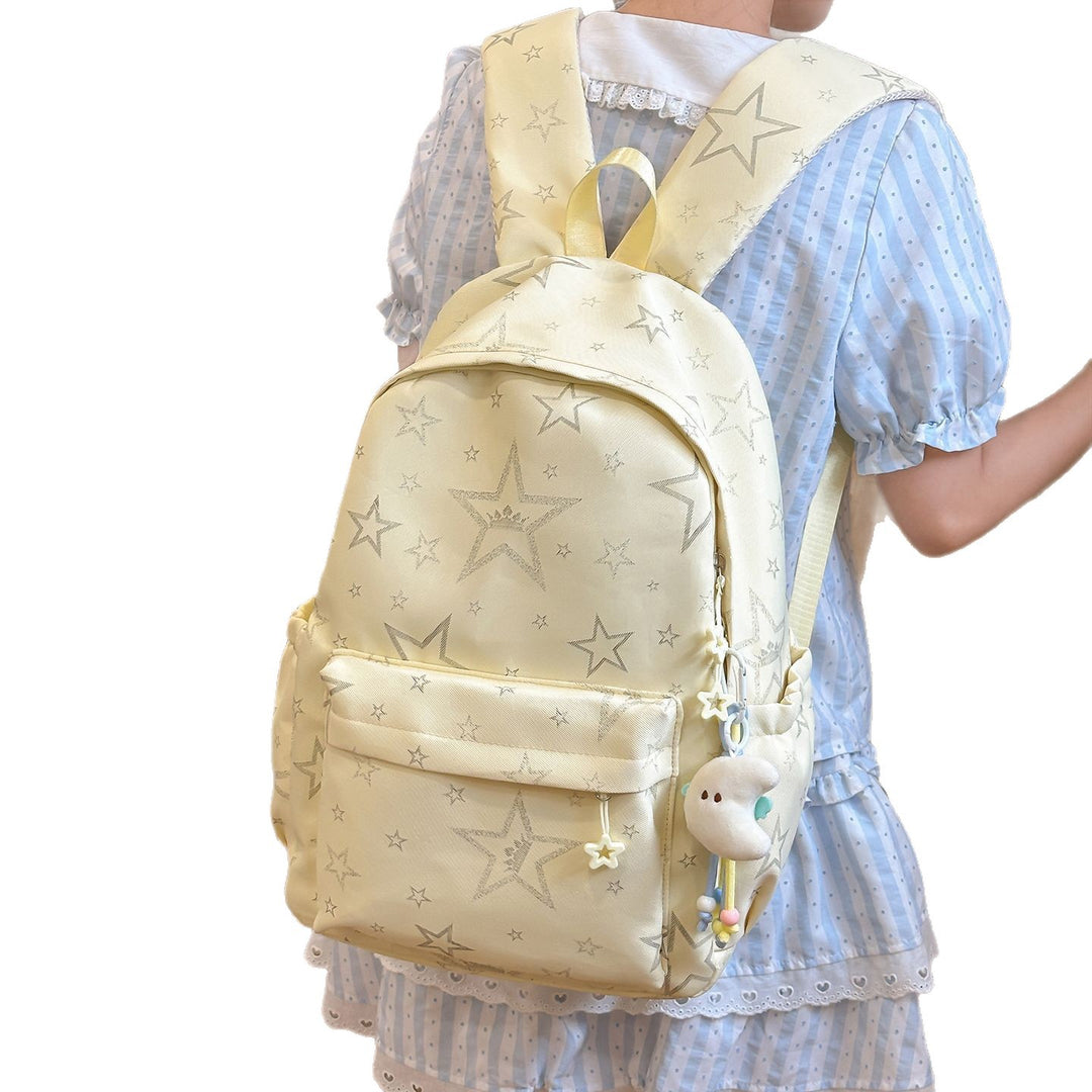 Backpack with Sparkling Stars Pattern Stornfield