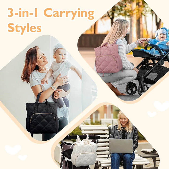 Padded backpack with versatile compartments Stornfield