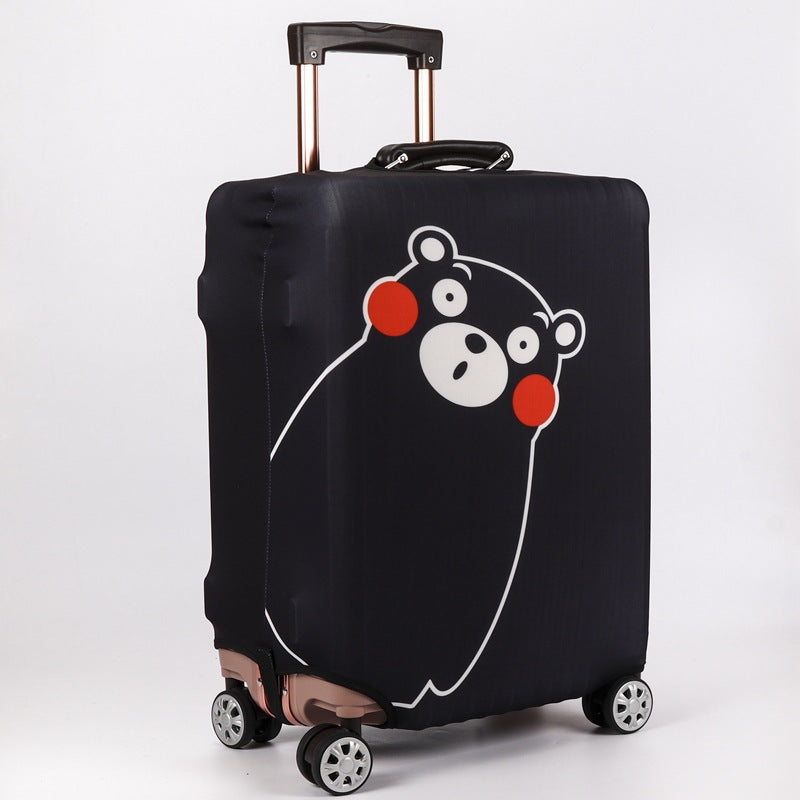 Women's hard-shell suitcase with stylish pineapple motif Stornfield