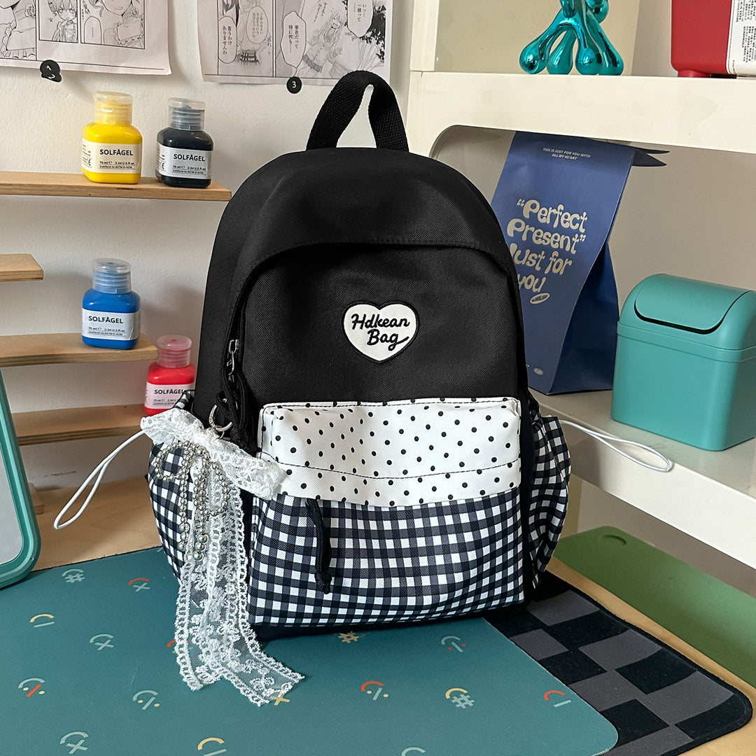 Stylish Casual Backpack with Decorative Accent Stornfield