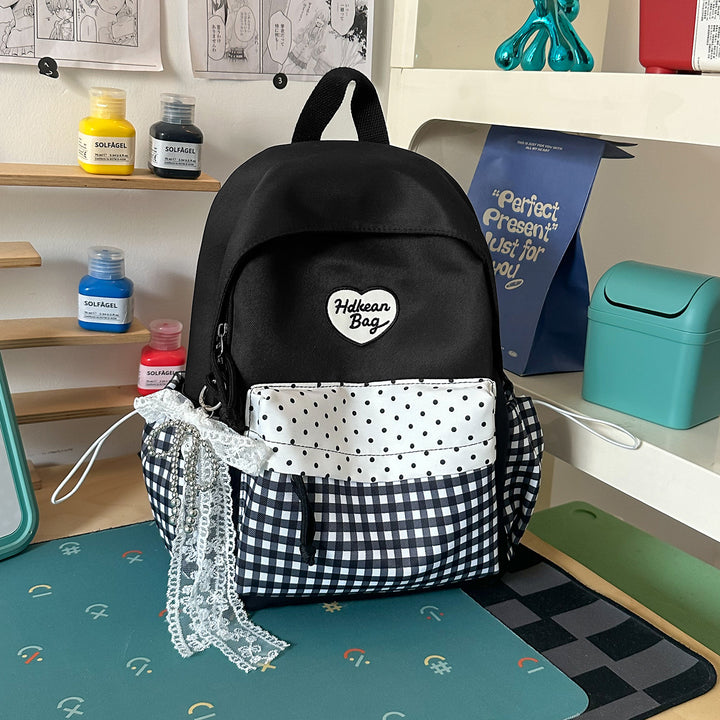 Stylish Casual Backpack with Decorative Accent Stornfield