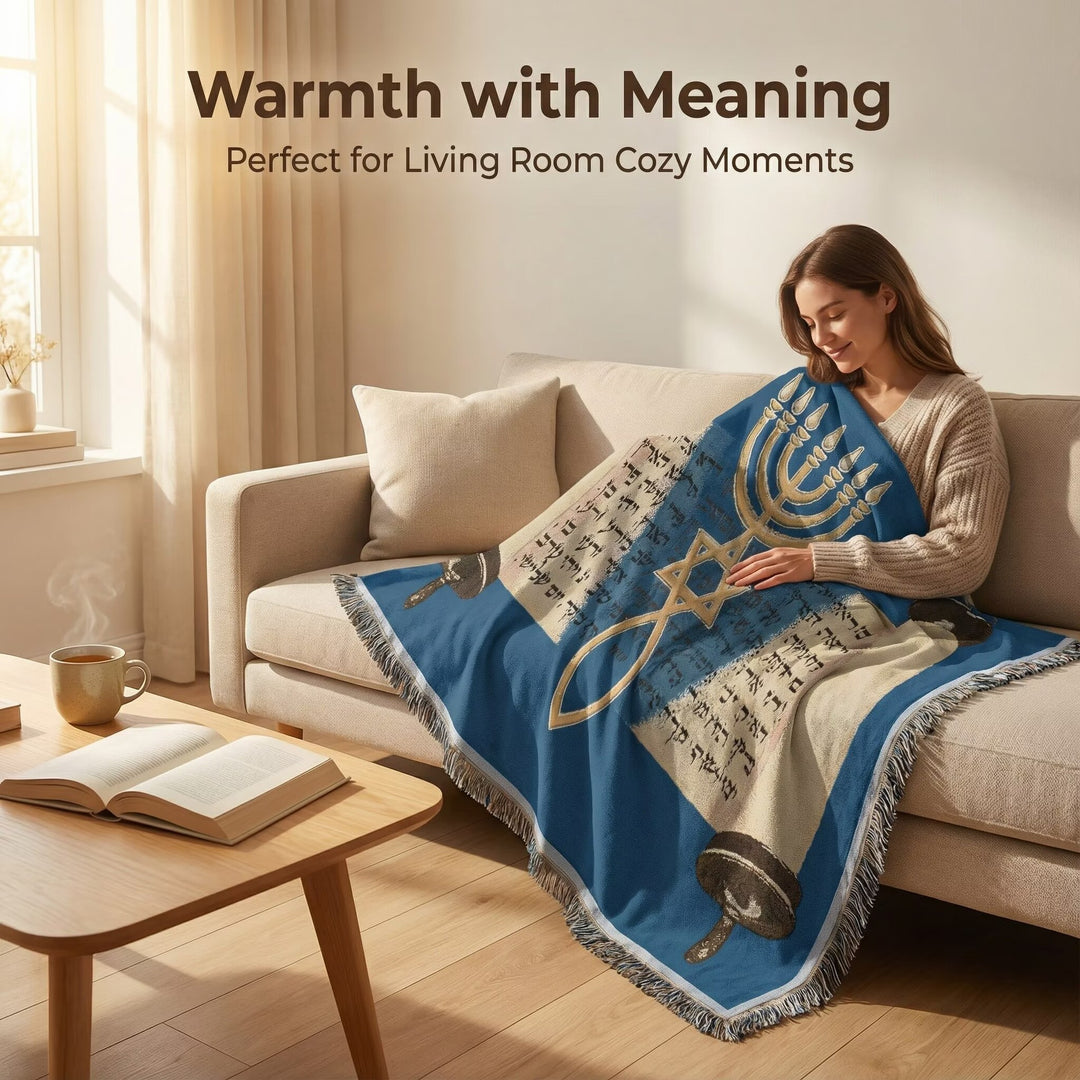 Ornate Decorative Tapestry Blanket