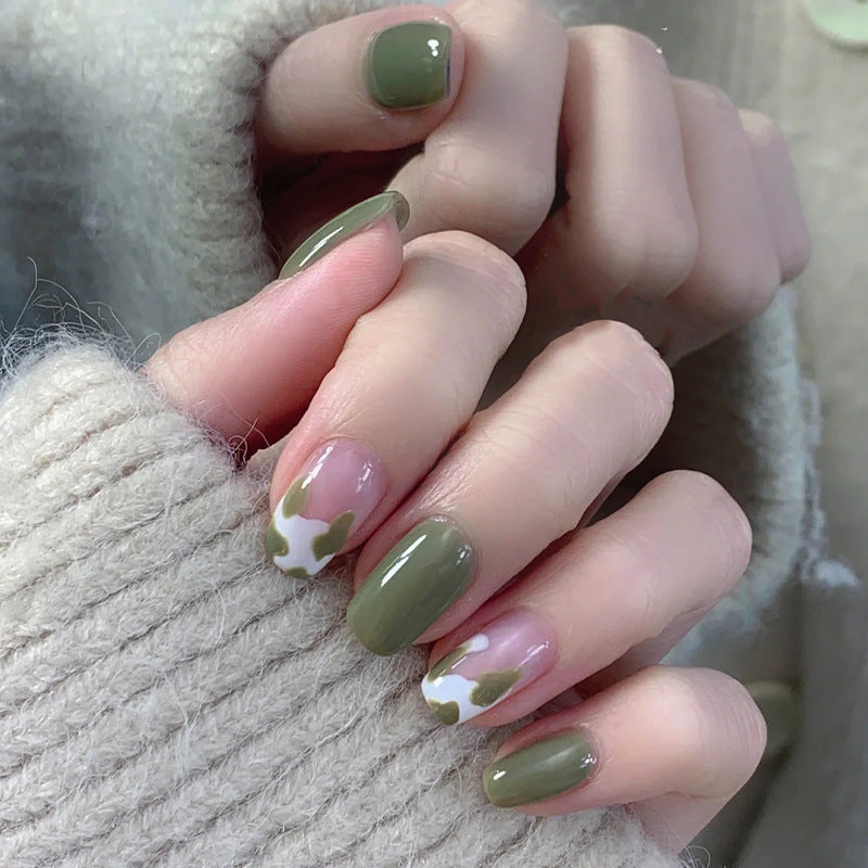 Elegant Artistic Press-On Nail Set