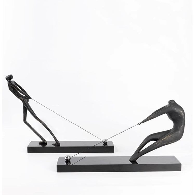 Elegant Abstract Figurative Sculpture