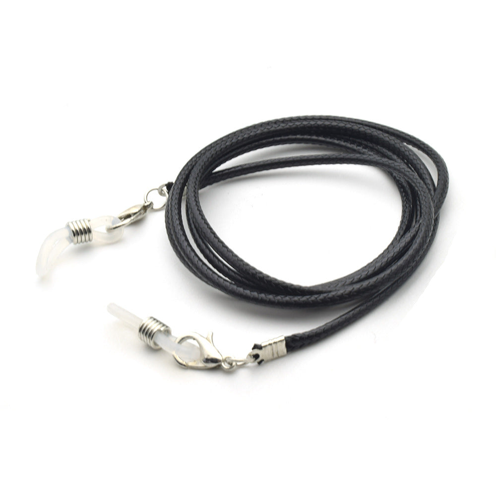 Braided Leather Eyewear Holder Stornfield