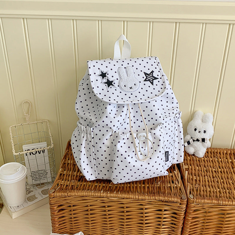 Cute Animal-Themed Polka Dot Backpack Stornfield