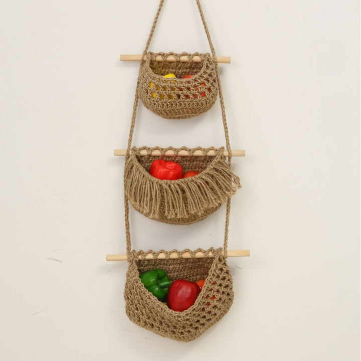 Hanging Crochet Storage Baskets Stornfield