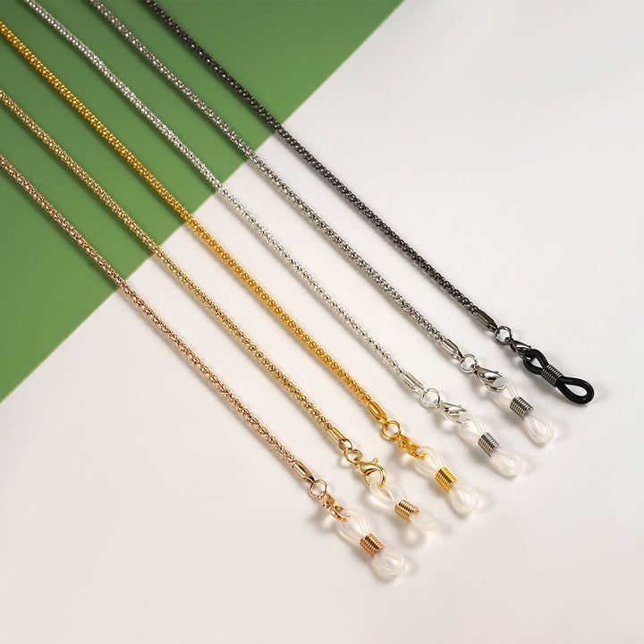 Elegant Gold Metal Eyewear Chain Stornfield