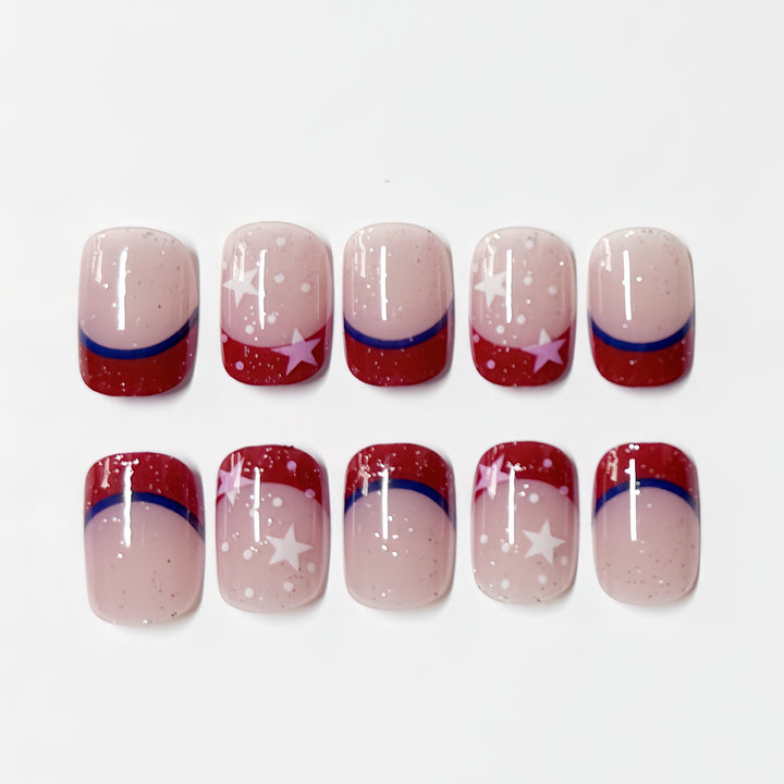 Festive Themed Nail Art Extensions Stornfield