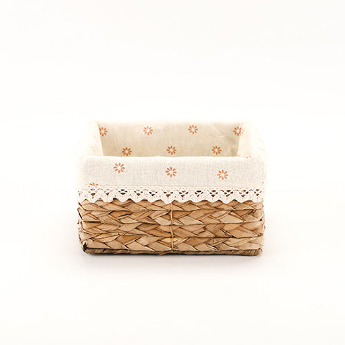 Eco-Friendly Fabric-Lined Storage Basket Stornfield