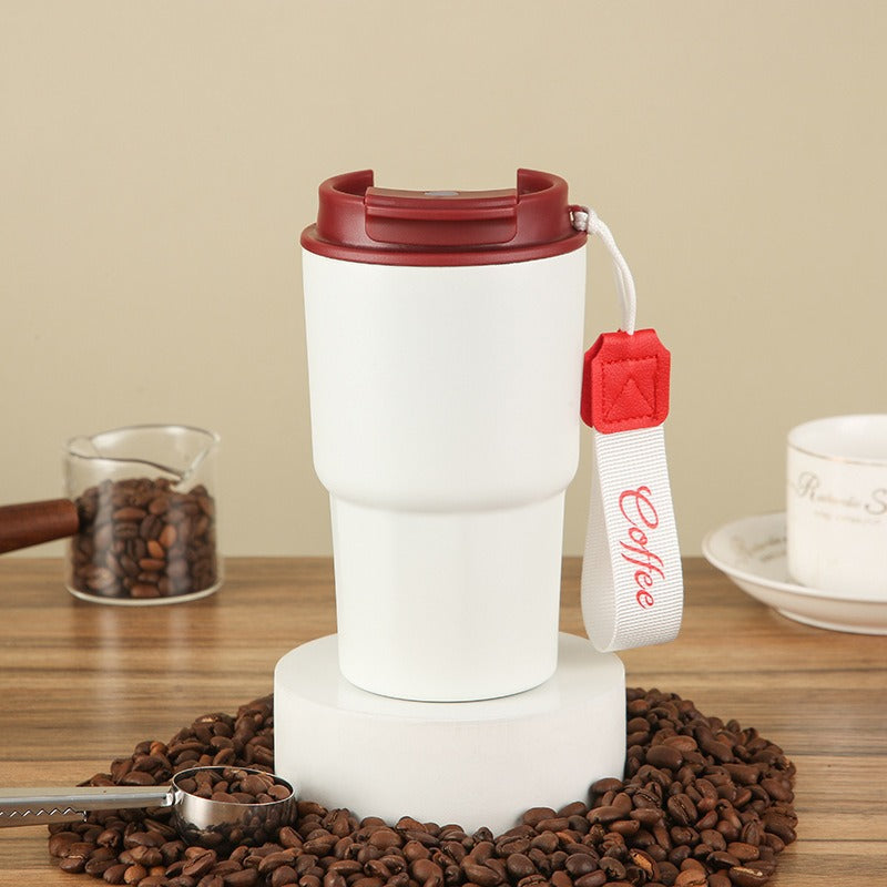 Women's high-quality coffee mug with silicone lid Stornfield