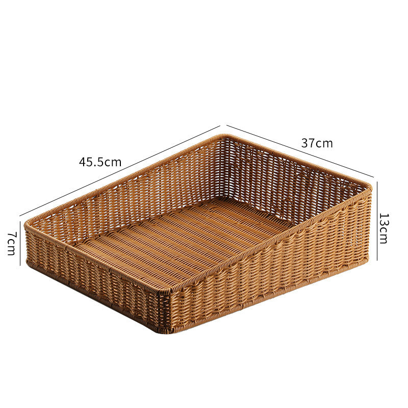 Elegant Woven Storage Tray Stornfield