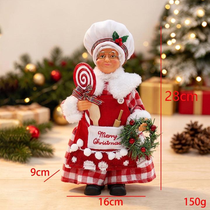 Nostalgic Santa Claus figure with gingerbread cookie mold Stornfield