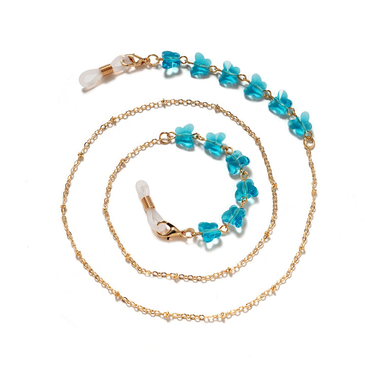 Floral Embellished Eyewear Chain Stornfield