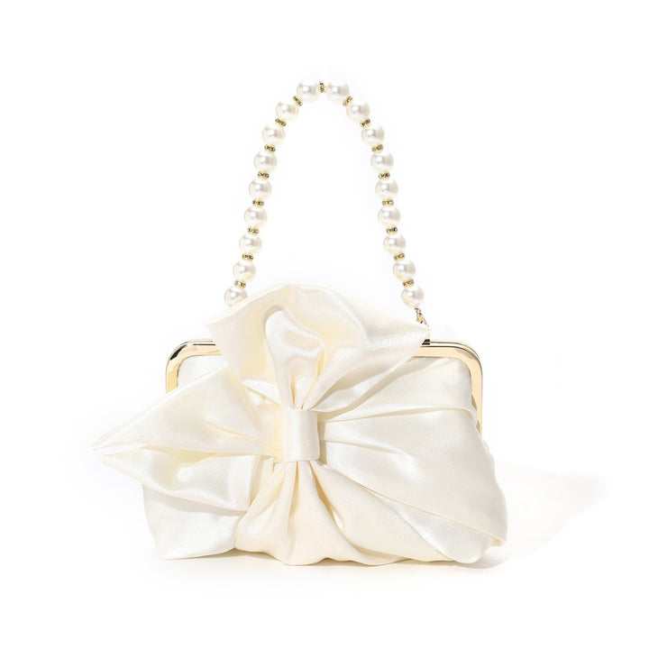 Elegant Bow Detail Evening Bag