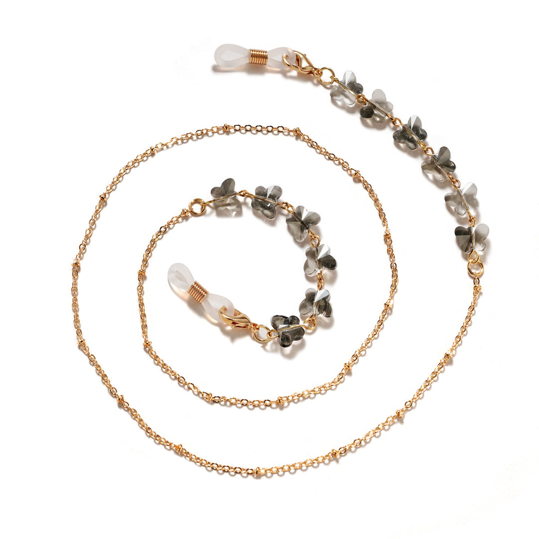 Floral Embellished Eyewear Chain Stornfield