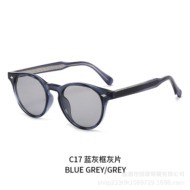 Women round sunglasses in stylish retro design Stornfield
