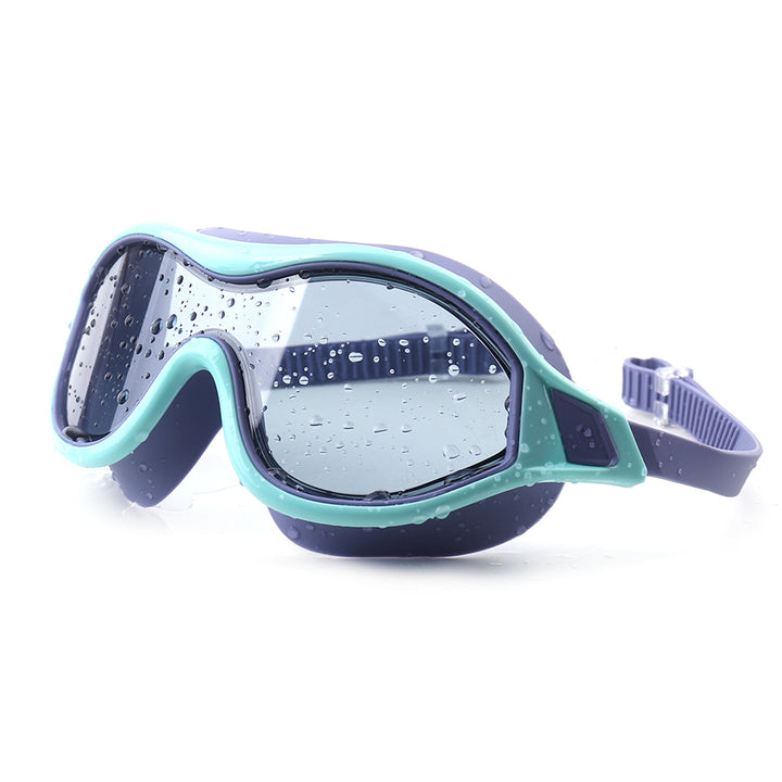 Powerful swim mask with wide lenses and anti-fog coating Stornfield
