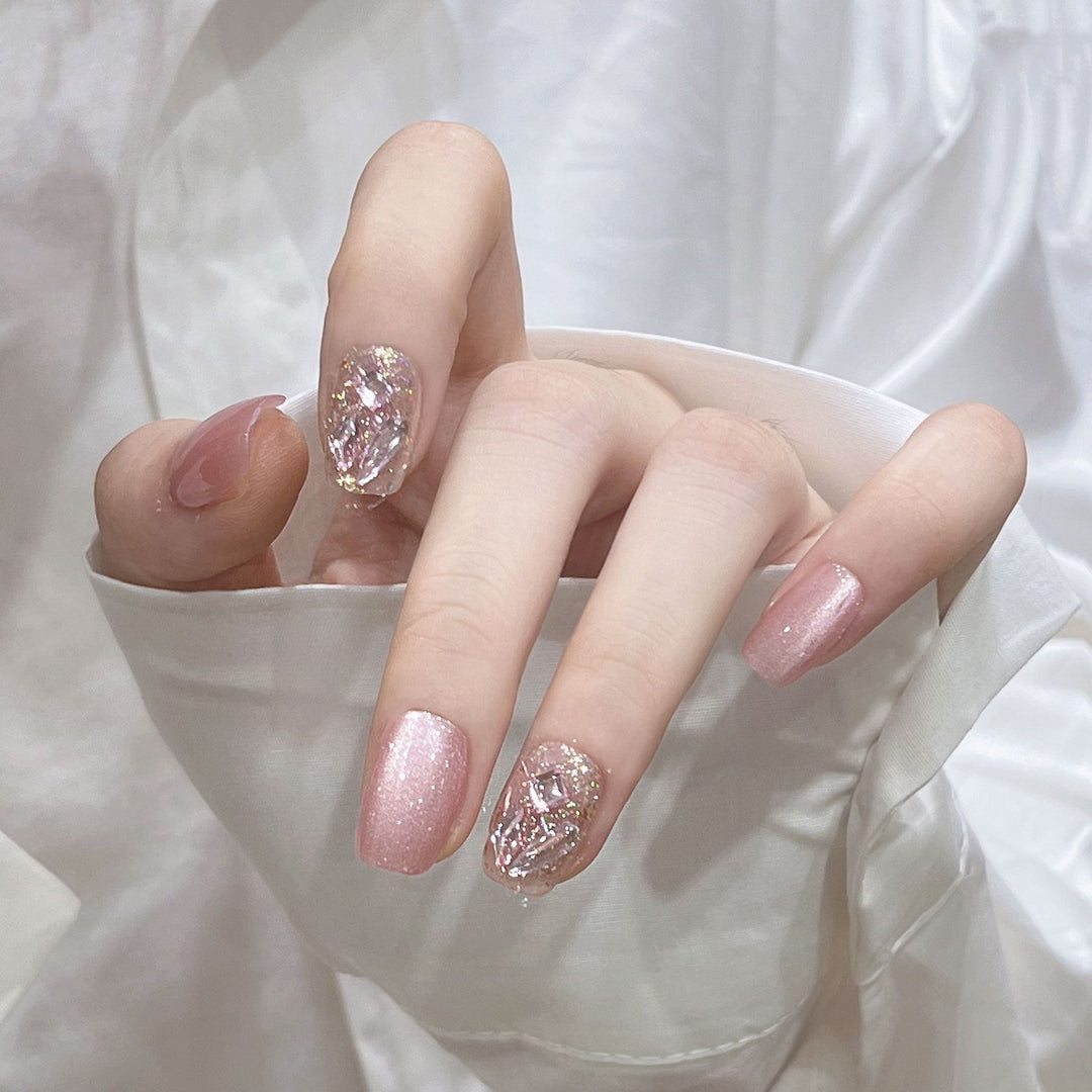 Floral Design Press-On Nails Stornfield