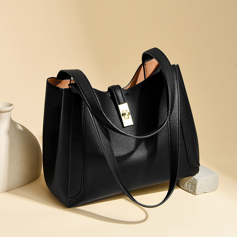 Elegant Structured Shoulder Tote Stornfield