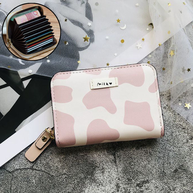 Multi-Compartment Zippered Wallet