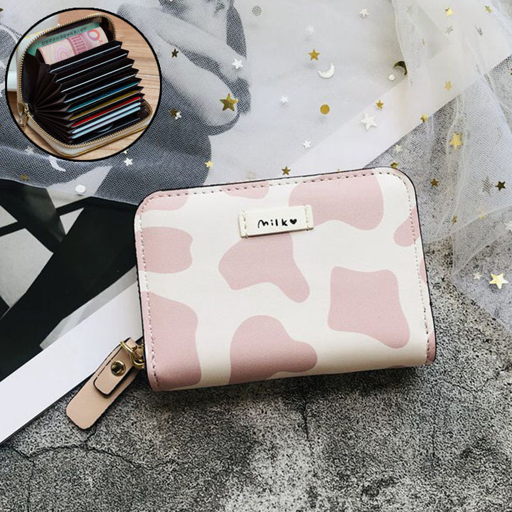 Multi-Compartment Zippered Wallet