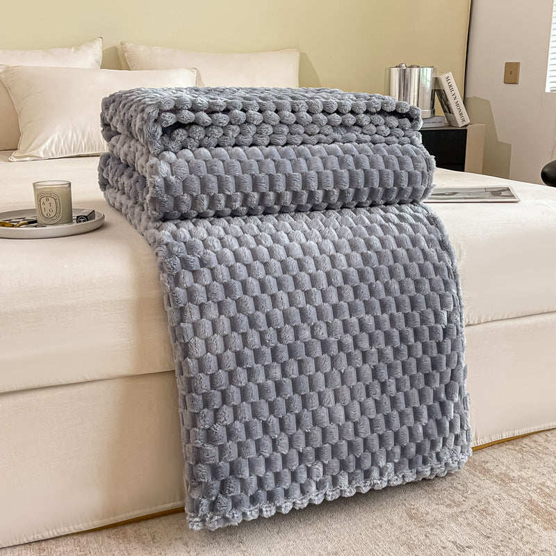 Luxurious Textured Throw Blanket Stornfield