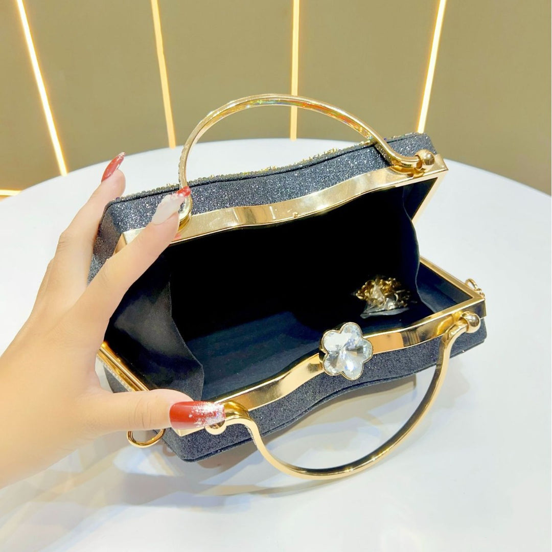 Decorative Rhinestone Evening Bag