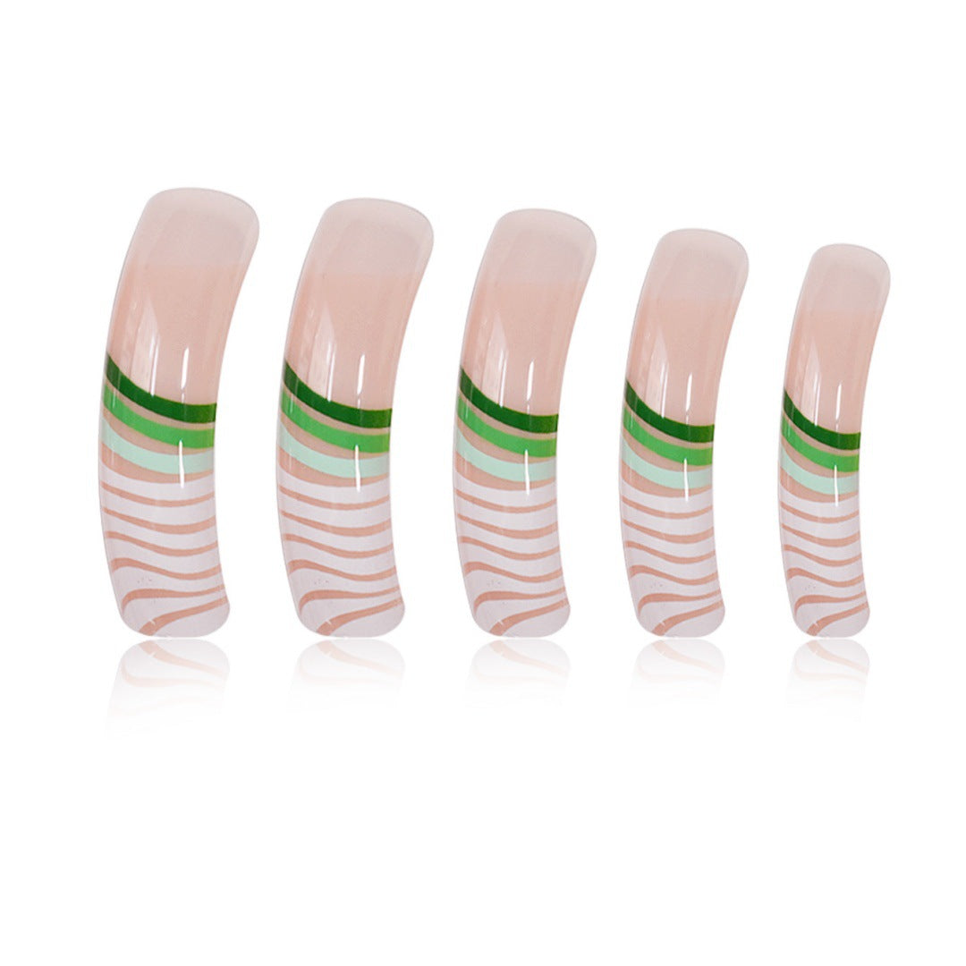 Artistic Stiletto Press-On Nail Extensions Stornfield