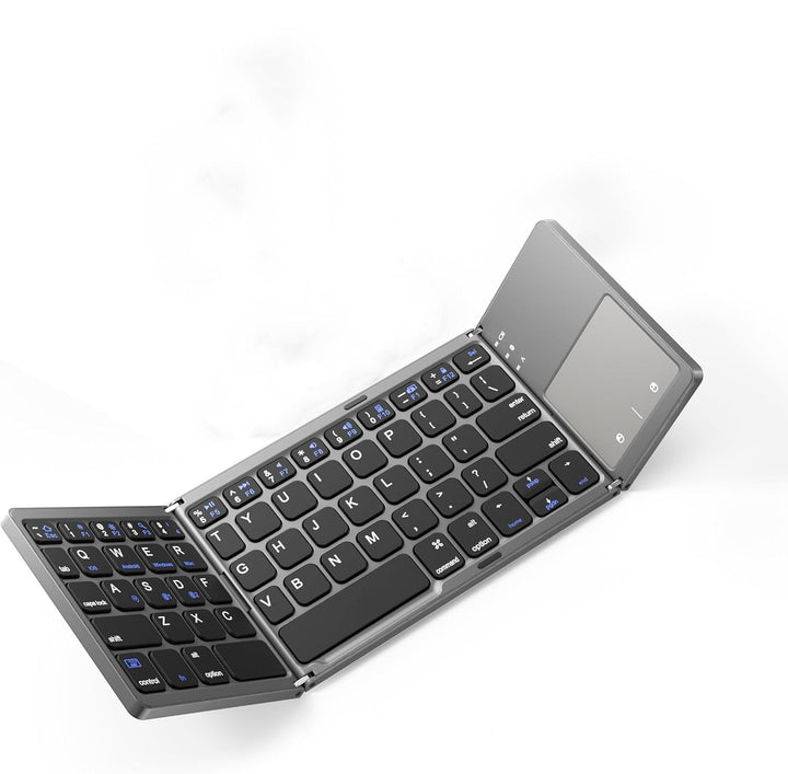 Foldable Bluetooth Keyboard with Silent Switch Keys Stornfield