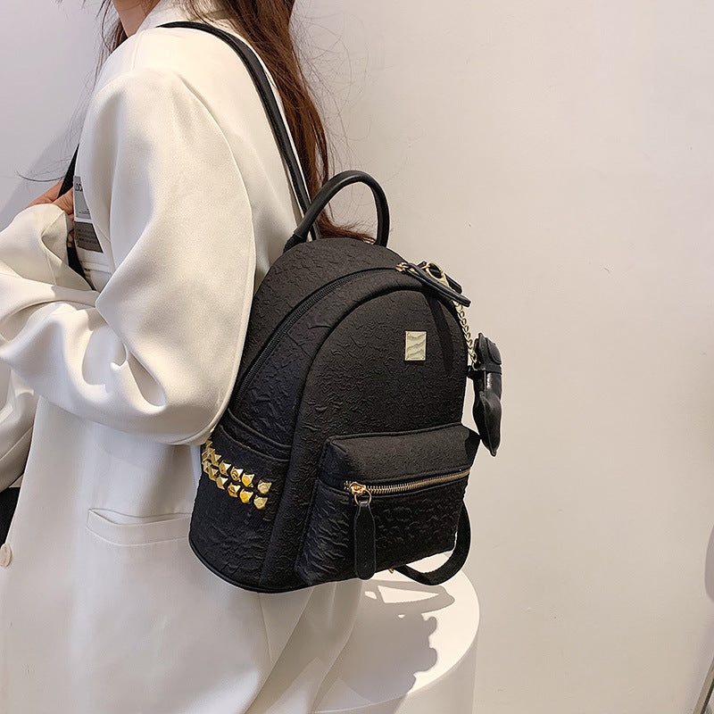 Textured Mini Backpack Stornfield