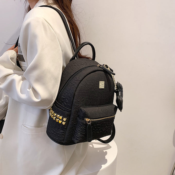Textured Mini Backpack Stornfield