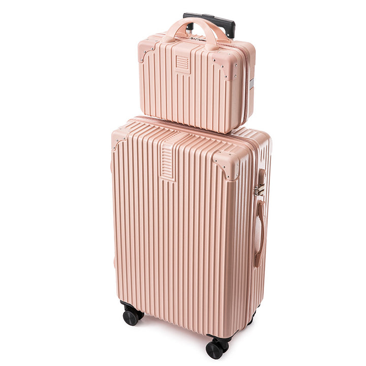 Rugged Multi-Compartment Roller Luggage Stornfield