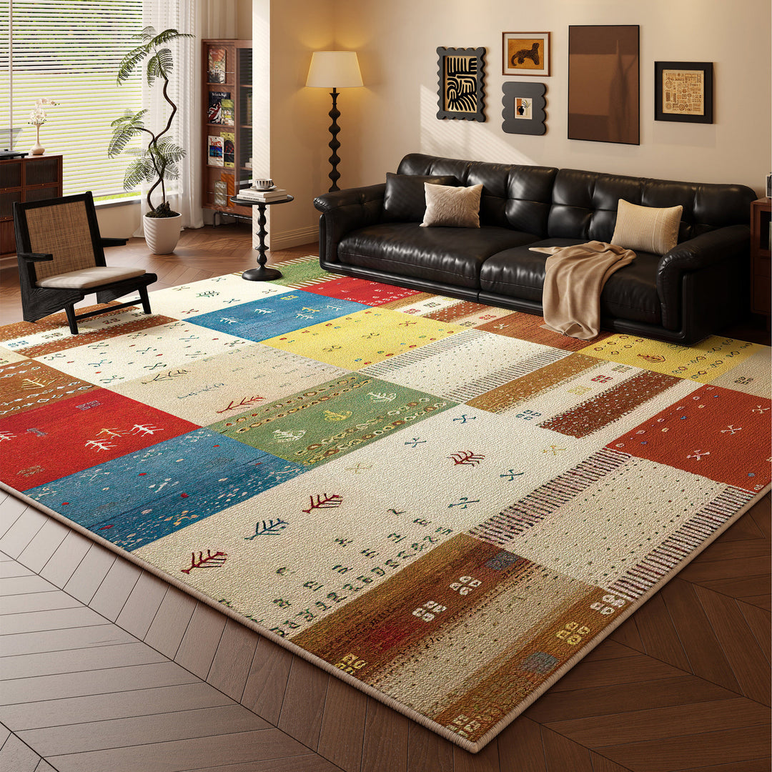 Multi-Pattern Decorative Area Rug Stornfield