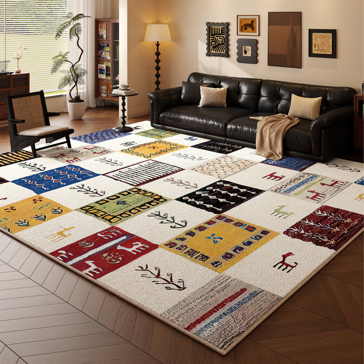 Multi-Pattern Decorative Area Rug Stornfield