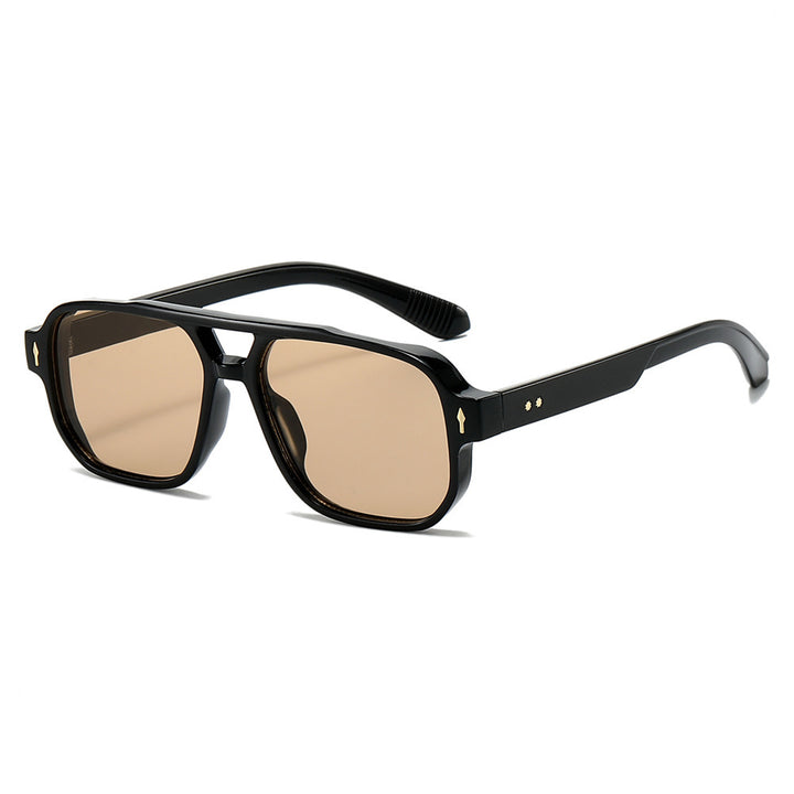 Oversized Geometric Sunglasses with Enhanced UV Protection Stornfield