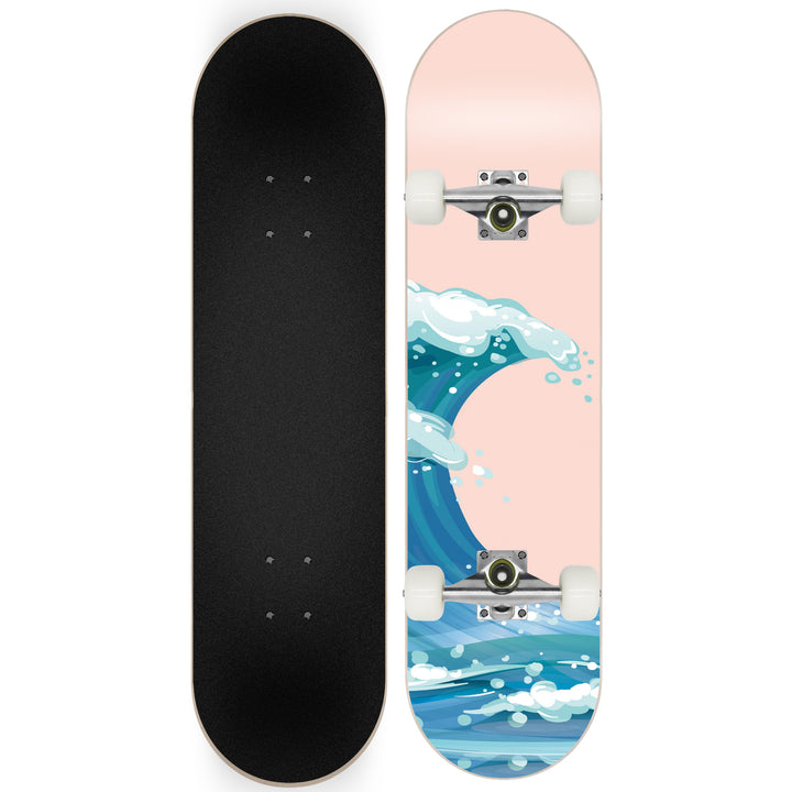 Skateboard with Galaxy Design Stornfield
