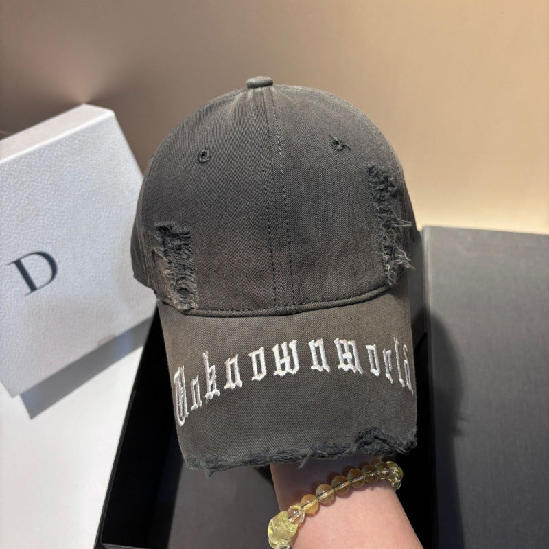 Men's Distressed Graphic Baseball Cap Stornfield